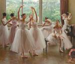 Ballet painting on canvas BAL0035