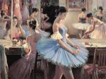  ,  BAL0040 Painting of Ballet Dancers Art for Sale