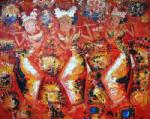  ,  BAM0014 Bali Art Oil Painting