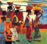  ,  BAM0028 Bali Art Oil Painting