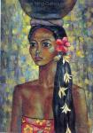  ,  BAM0032 Bali Art Oil Painting