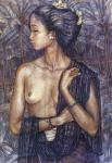  ,  BAN0006 Bali Nude Painting