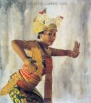  ,  BAT0005 Traditional Balinese Art Painting