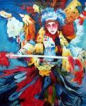  ,  BAT0013 Traditional Balinese Art Painting