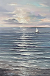 Boats painting on canvas BOA0007