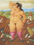  Botero,  BOT0023 Botero Art Reproduction Painting