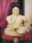  Botero,  BOT0030 Botero Art Reproduction Painting