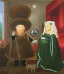  Botero,  BOT0034 Botero Art Reproduction Painting