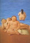  Botero,  BOT0049 Botero Art Reproduction Painting