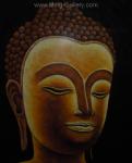  Buddha painting on canvas BUD0002