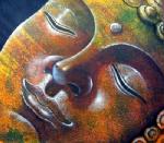  Buddha painting on canvas BUD0003
