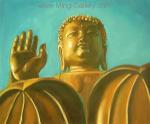  Buddha painting on canvas BUD0021