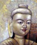  Buddha painting on canvas BUD0023