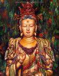  Buddha painting on canvas BUD0037