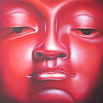  Buddha painting on canvas BUD0041