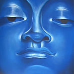 Buddha painting on canvas BUD0043
