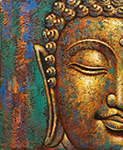  Buddha painting on canvas BUD0049