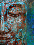  Buddha painting on canvas BUD0050