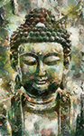  Buddha painting on canvas BUD0056