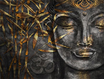  Buddha painting on canvas BUD0070