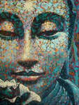  Buddha painting on canvas BUD0083