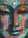  Buddha painting on canvas BUD0085