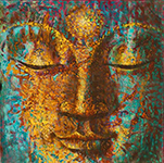 Buddha painting on canvas BUD0088