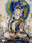  Buddha painting on canvas BUD0095