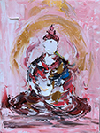  Buddha painting on canvas BUD0102