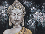  Buddha painting on canvas BUD0114