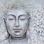  Buddha painting on canvas BUD0115