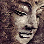  Buddha painting on canvas BUD0122