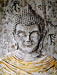  Buddha painting on canvas BUD0123