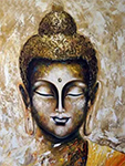  Buddha painting on canvas BUD0124