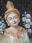  Buddha painting on canvas BUD0125