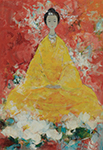  Buddha painting on canvas BUD0139