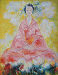  Buddha painting on canvas BUD0148