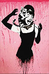    painting on canvas Banksy23