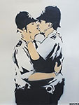    painting on canvas Banksy25