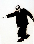    painting on canvas Banksy3