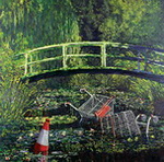  Banksy, Banksy7 Banksy Art Reproduction Painting