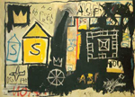  Basquiat, Bas22 JeanMichel Basquiat Reproduction Art Oil Painting