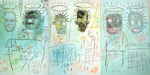  Basquiat, Bas25 JeanMichel Basquiat Reproduction Art Oil Painting