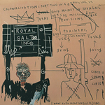 Jean-Michel Basquiat replica painting Bas30