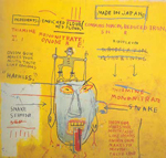 Jean-Michel Basquiat painting reproduction Bas33