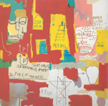 Jean-Michel Basquiat replica painting Bas37