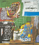 Jean-Michel Basquiat replica painting Bas41