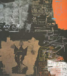 Jean-Michel Basquiat replica painting Bas43
