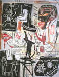 Jean-Michel Basquiat replica painting Bas48