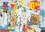  Basquiat, Bas49 JeanMichel Basquiat Reproduction Art Oil Painting